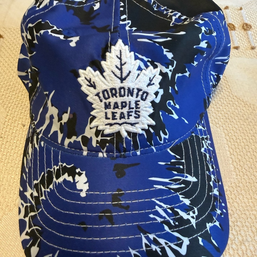 Toronto Maple Leafs Blue Camo Cap